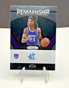 2023-24 Panini Prizm Keon Ellis Penmanship Auto Autograph # PNM-KES Kings - Picture 1 of 3