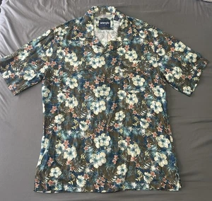 Wrangler Coconut Hawaii Cowboy Hemd MEDIUM Blumenmuster Western Druckknopf klassisch - Bild 1 von 8