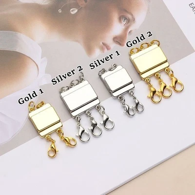 Clasp Multi Strands Clasps for Layered Bracelet Magnetic Necklace Connector HOT - image 1 of 4