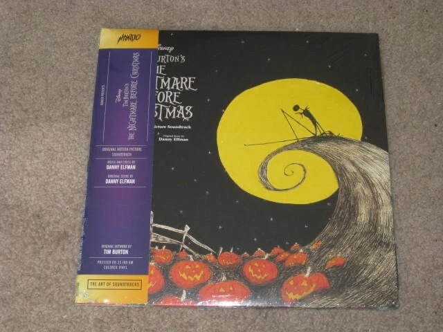 The Nightmare Before Christmas Disney MONDO colored vinyl 2x LP NEW Sealed 2020 - Image 1 of 4