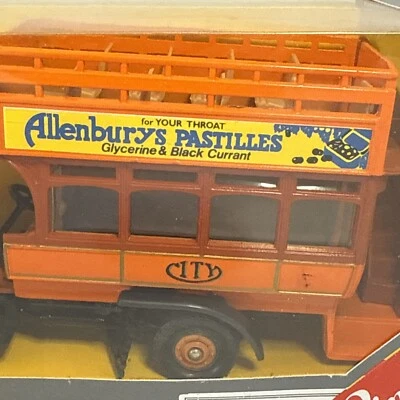 Corgi Classics Thornycroft Bus C975 Allenburys Pastilles 1985 Limited Edition - Image 1 of 4