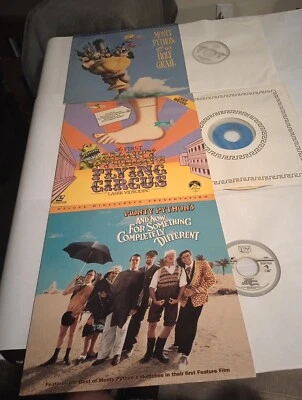 Lot Of 3 Laser Discs, Monty Python, Holy Grail, Flying Circus, Completly Difrnt - Image 1 of 4