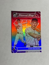 Eddie Mathews 2023 Donruss Baseball Purple Diamond Kings # 13 Boston Red Sox