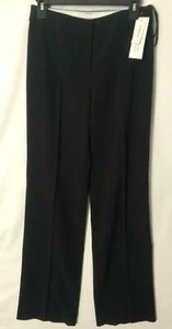 Jones & Co Size 2 Women Front Zipper Black Dress Pants 29X33 Rise 9" Stretch - Picture 1 of 4