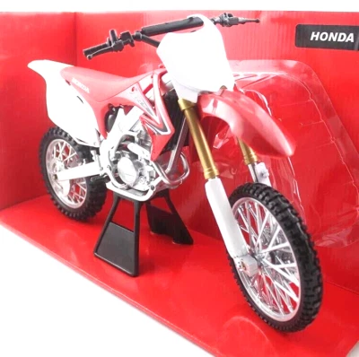 Motocross model HONDA CRF  Bike Dirt bike New Ray Honda CRF250 Toy Model 1:12 - Image 1 of 2