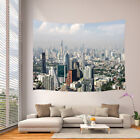 Skyscrapers New York City Tapestry Wall Hanging Large Fabric Vintage Room Decor
