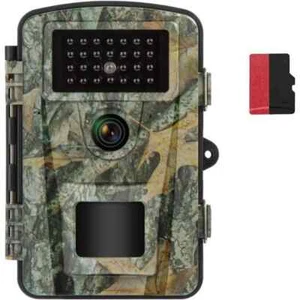 Caméra de Chasse 28MP 1080P HD Vision Nocturne 27Pcs 940nm LED 90° + Carte 32 Go - Imagen 1 de 5