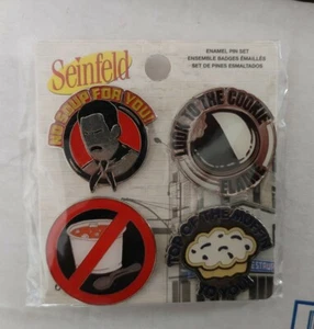 Funko Enamel Pin Set: Seinfeld (4pc) - Walmart Exclusive NEW & Unopened - Picture 1 of 2
