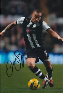 Danny Simpson Hand Signed 12x8 Photo Newcastle United - Football Autograph. - Picture 1 of 1