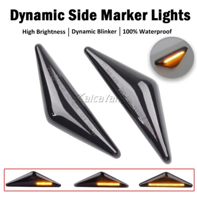 Luz marcadora lateral secuencial LED para Ford Focus 1998-2004 Mondeo MK3 2000-2007 Foto 1 de 4