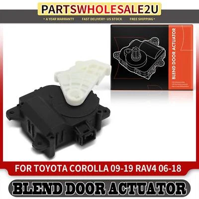 Actuador de puerta principal de mezcla de calefacción de climatización para Toyota RAV4 2006-2018 Corolla 2009-2019 Foto 1 de 4