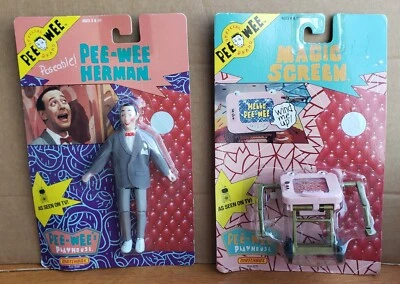 Vintage Pee Wee's Playhouse Pee Wee Herman & Magic Screen Matchbox - Image 1 of 4