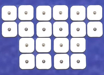 12, 20, 32 TENS Elektroden Pads Druckknopf EMS Sanitas SEM 40 42 43 44 Beurer CE - Bild 1 von 3