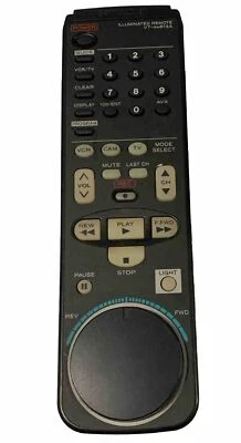Original Hitachi VT-RM613A Home VCR TV Remote for FX613 HL10622 RM613A VFX624A - Image 1 of 4