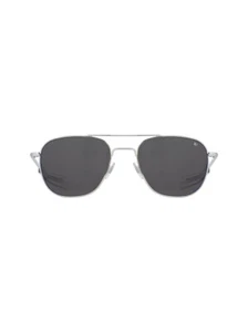 Lunettes de Soleil Marque American Optical Model ORIGINAL PILOT Avec Argenté 57 - Imagen 1 de 3