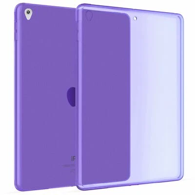 Transparent Étui Silicone Coque Housse Cover pour Apple iPad Air 3 en Violet - Photo 1/4