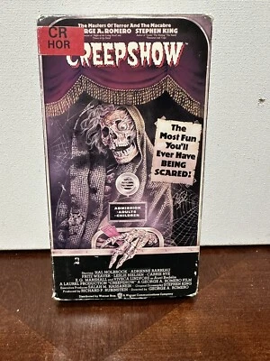 Creepshow VHS George Romero Stephen King Vintage Video 1982, Horror  - Image 1 of 4