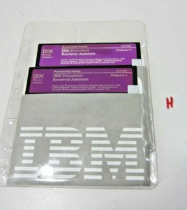 Vintage IBM Personal Computer Software Document Retrieval Assistant (H) - Picture 1 of 2