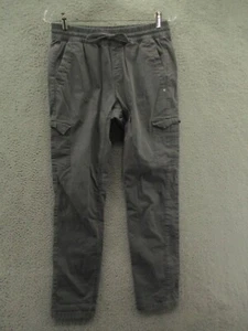Prana Cargo Pants Adjustable Taper Gray Organic Cotton Stretch Men's S 29x28 - Picture 1 of 8