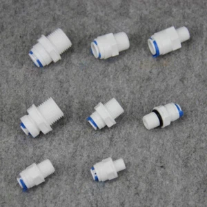Straight Connect Water Purifiers Tube Fittings For Reverse Osmosis Valve Filter - Picture 1 of 3