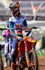 Plessinger MOTOCROSS Wand Vinyl Aufkleber Grafik Poster Druck (abnehmbarer Kleber) - Bild 1 von 3