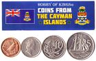 4 CAYMANIAN COINS DIFFER COLLECTIBLE CENTRAL AMERICAN COINS FOREIGN CURRENCY