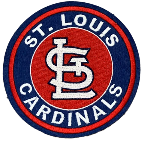 St. Louis Cardinals Embroidered Iron-on Team Logo Patch - Free US Shipping Cover