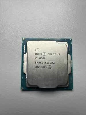 Intel Core i5-8600 3.10GHz LGA1151/Socket 6 Core 9MB CPU Desktop Processor SR3X0 - Image 1 of 2