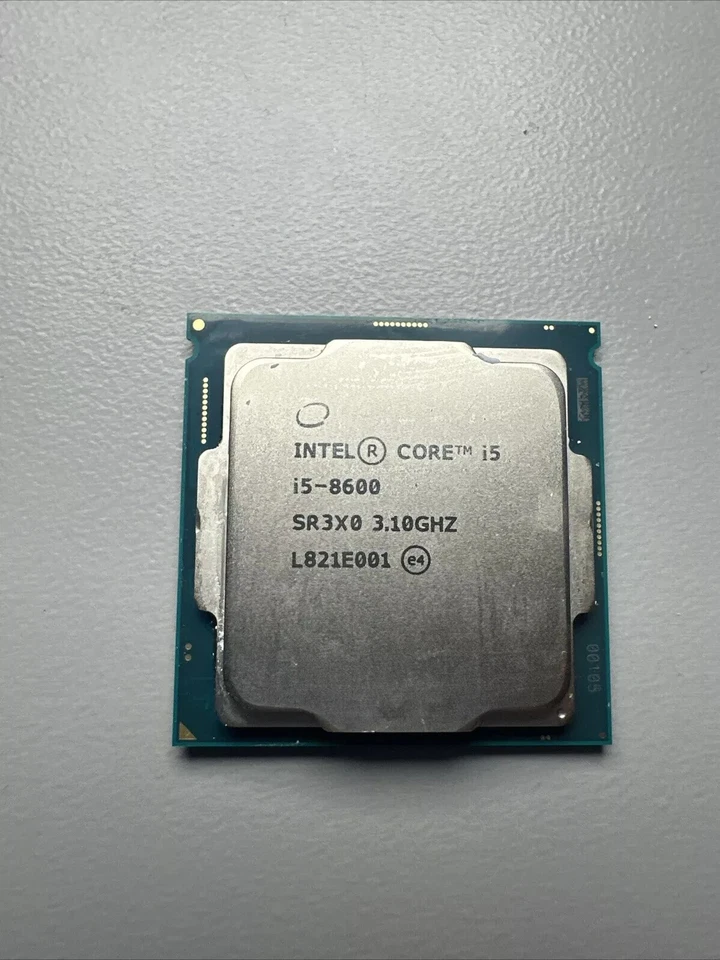Intel Core i5-8600 3.10GHz LGA1151/Socket 6 Core 9MB CPU Desktop Processor SR3X0 - Image 1 of 2