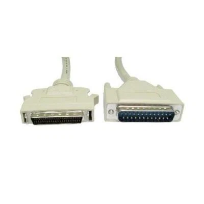 GC832 - 1 Metre DB25 M - HP50D (SCSI 2) M BEIGE SCSI CABLE - Image 1 of 2