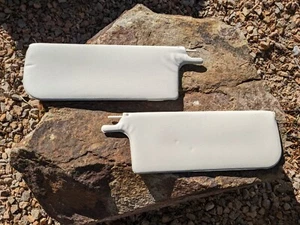 1965-1972 Sun Visors White (Pair) - Picture 1 of 5