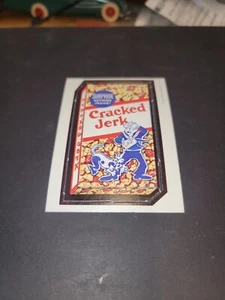 VINTAGE 1967 TOPPS WACKY PACK DIECUT #11 CRACKED JERK EX - Picture 1 of 2
