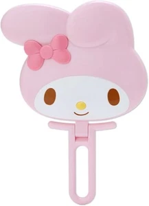 Sanrio 740683 My Melody Face Shape Hand Mirror Pink Color From Japan - Picture 1 of 6