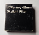 JC Penney 49 mm Oberlichtfilter.  Hergestellt in Japan.  NOS.  Kostenloser Versand
