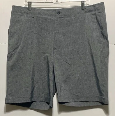 Pantalones cortos de golf PGA Tour de cintura activa para hombre talla Bolsillo de accesorios 40 gris elástico Foto 1 de 4