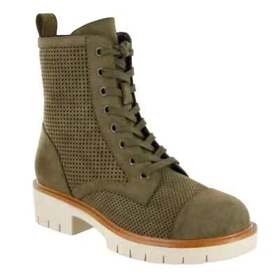 Botas de combate MIA para mujer Havenn Kashton con cordones oliva imitación gamuza talla 9,5 nuevas sin caja Foto 1 de 4