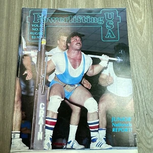 Powerlifting USA Magazine 1984 Vol.8 No.1 Joe Morelli Squat Cover Bodybuilding - Bild 1 von 3