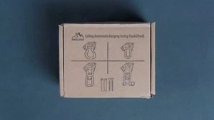 Deckenhaken Schwerlast Edelstahl 450KG Kapazität 360° drehen, Aufhängung - Bild 1 von 2