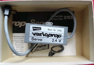Rarität Varioprop Servo 2,4Volt Graupner 3765 Neu - Bild 1 von 2