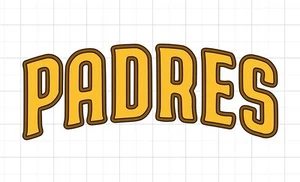 San Diego Padres 6” Vinyl decal Sticker MLB bumper window car - Picture 1 of 3