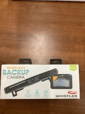 Digital Wireless Solar Powered Backup Camera & Monitor By Whistler WBU-800 - NEW - Image 1 of 2