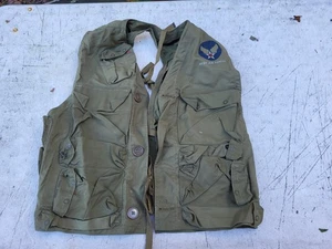 WW2 US Army Air Force Survival Vest Type C-1 Unisize MFG Aircraft Appliance - Bild 1 von 6
