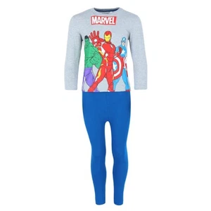 Textiel Trade Boy's Avengers Long Sleeve and Pants Pajama Set - Picture 1 of 8