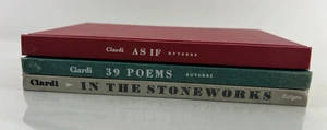 Lot of 3 John Ciardi Poetry Hardcover Books - In The Stoneworks, 39 Poems.. - Picture 1 of 15