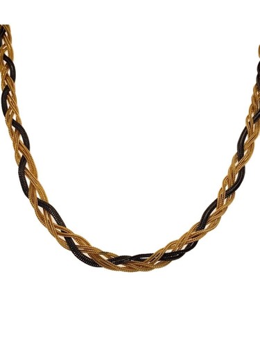 SAINT LAURENT (YSL) Collana YVES SAINT LAURENT ORO senza top donna