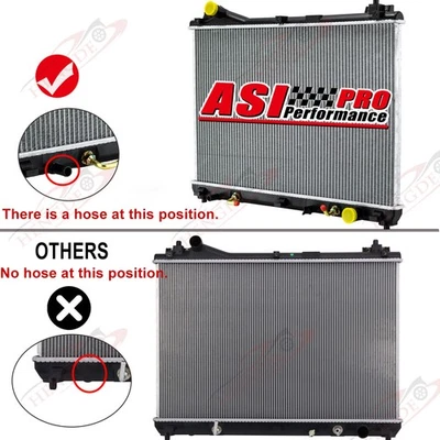 Aluminum Core Radiator For 2006-2013 2008 Suzuki Grand Vitara 2.4L 2.7L 3.2L - Image 1 of 4
