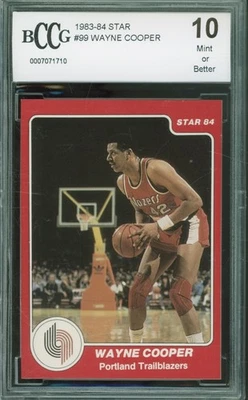 1983 Star Basketball No99 Уэйн Купер как новый или лучше BCCG 10 - Изображение 1 из 2