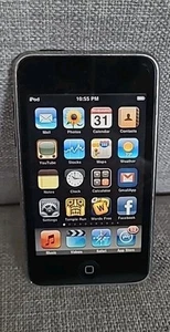 Vintage Apple Ipod Itouch Black & Silver 32 GB Works - Picture 1 of 3