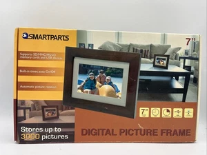 Smartparts • SP72 • 7" Digital Picture Frame • Stores Up to 3000 Photos • NWOB - Picture 1 of 4