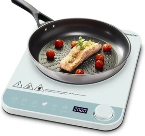 AMZCHEF Einzel Induktionskochplatte Induktionskochfeld 1 Platte Schlankes Design - Bild 1 von 9